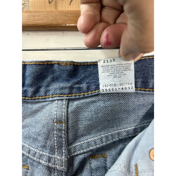 Vintage Levis 560 Womens Sz 8 MIS M Mom Jeans Loose Fit Straight Leg High Rise‎ - Picture 10 of 15
